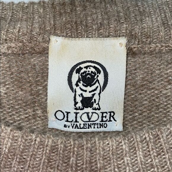 Olivers Tan Crewneck Sweater Soft Knit Casual - Picture 5 of 12
